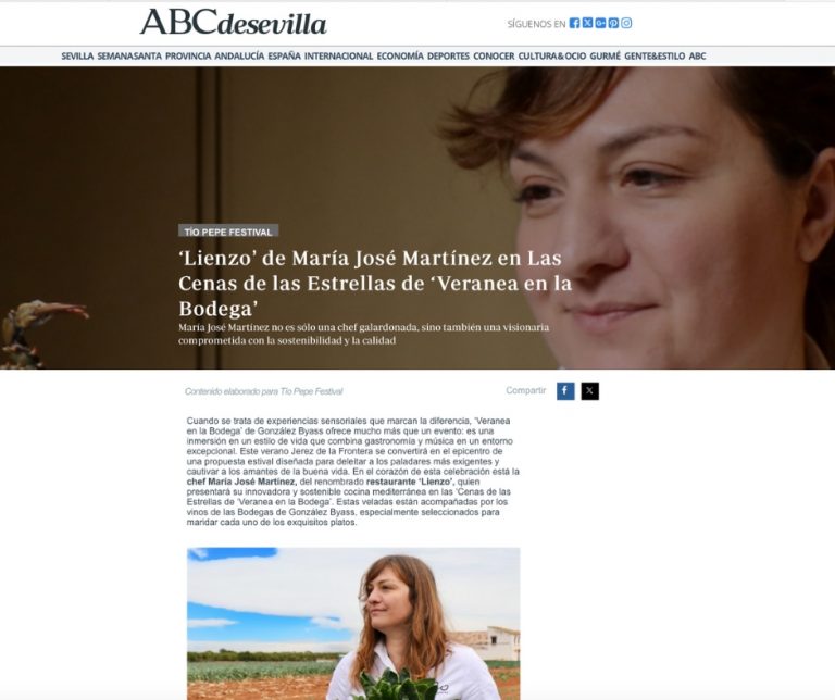 `Lienzo´ de María José Martínez en las Cenas de las Estrellas de ...